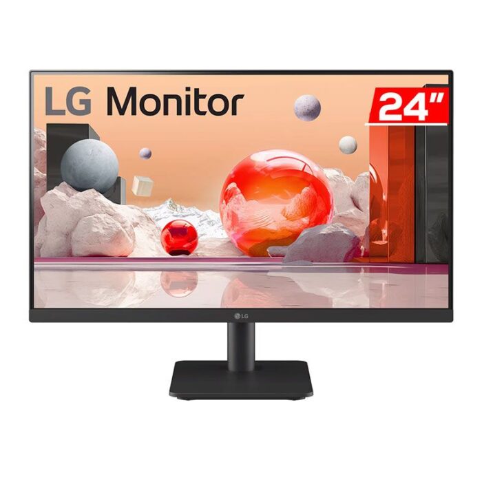 Monitor Gamer LG 24MS500-B, 24 Pol, IPS, FHD, 5ms, 100Hz, HDMI, 24MS500-B - Imagem 1