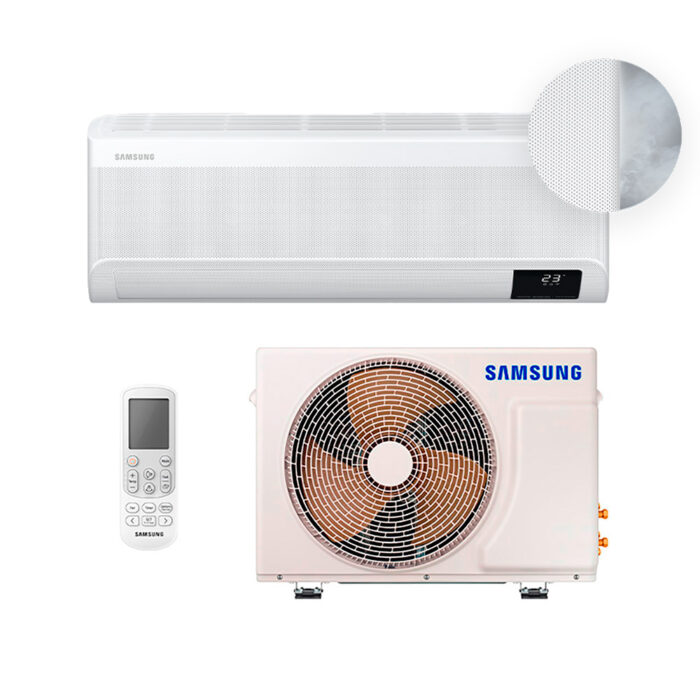 Ar Condicionado Split Inverter Windfree Connect Samsung 12000 Btus Frio 220V Monofásico - AR12CVFAMWKNAZ - Imagem 1