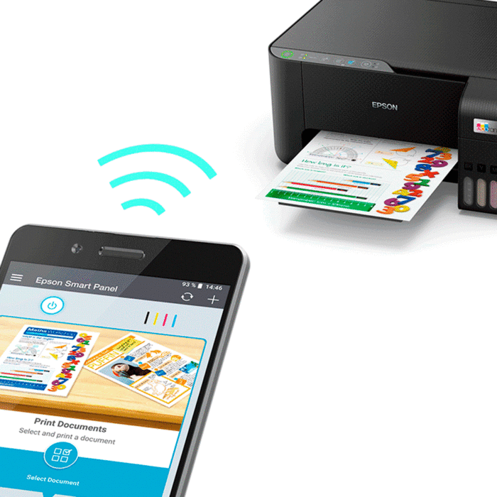Impressora Multifuncional Epson EcoTank L3250, Wireless, Wi-Fi Direct Bivolt - Imagem 5