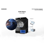 Secadora de Roupas Samsung Wi-Fi, 20Kg, DV20B, Black Caviar 220V - Imagem 4