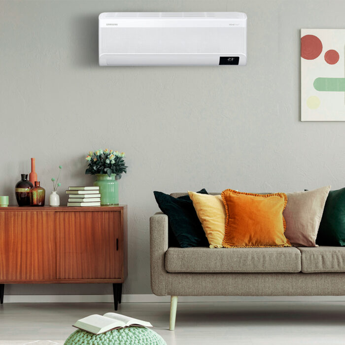 Ar Condicionado Split Inverter Windfree Connect Samsung 12000 Btus Frio 220V Monofásico - AR12CVFAMWKNAZ - Imagem 4