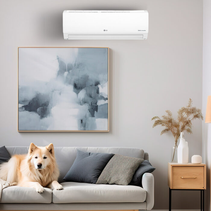 Ar Condicionado Split Hi Wall - Inverter R-32 - LG - Dual Voice + Inteligência Artificial - 9000 Btus - Frio - 220V - Imagem 3