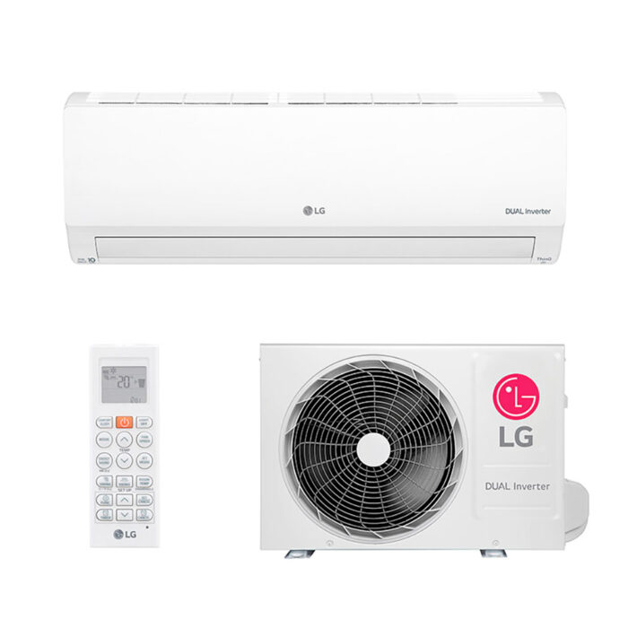 Ar Condicionado Split Hi Wall - Inverter R-32 - LG - Dual Voice + Inteligência Artificial - 9000 Btus - Frio - 220V - Imagem 1