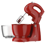 Batedeira Portátil Britânia Pérola Cristal Duo Turbo 500W 2 Tigelas - Vermelho - 110 Volts - Imagem 4