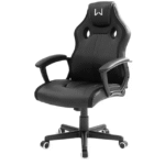 Cadeira Gamer Reclinável Warrior Karna Rodízios Suporta até 120Kg - Preto - Imagem 2