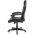 Cadeira Gamer Reclinável Warrior Karna Rodízios Suporta até 120Kg - Preto - Imagem 3