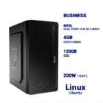 Computador Skul Dual Core i3 5GB 120GB SSD Linux Ubuntu - Preto - Bivolt - Imagem 4