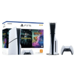 Console PlayStation 5 Slim Disc + 2 Jogos 1TB 1 Controle - Branco/Preto - Bivolt