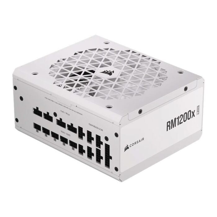 Fonte Corsair RM1200x Shift, 1200W, Full-Modular, 80 Plus Gold, Branco, CP-9020276-BR - Imagem 1