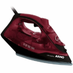 Ferro de Passar a Vapor Arno Ultragliss Base Durilium Airglide FMV 1520W - Vinho - 110 Volts