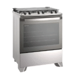 Fogão Electrolux 5 Bocas Efficient Automático Mesa Inox Forno 108,9L FE5IC - Prata - Bivolt