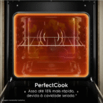 Fogão Electrolux 5 Bocas Efficient Automático Mesa Inox Forno 108,9L FE5IC - Prata - Bivolt - Imagem 3