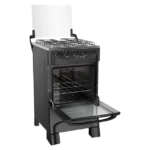 Fogão Mueller MFI4BB 4 Bocas Automático Mesa de Inox Forno 48,1L - Preto Fosco - Bivolt - Imagem 2