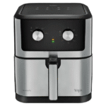 Fritadeira Elétrica Air Fryer Chrome Fry Elgin AFC80 8L 1900W - Preto/Inox - 110 Volts