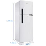 Geladeira Brastemp 375L Frost Free Duplex BRM44HB - Branco - Imagem 6