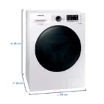 Lava e Seca Samsung Ecobubble 11Kg Digital Inverter WD11A4453BW - Branco - 110 Volts - Imagem 3