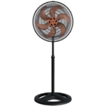 Ventilador de Coluna Ventisol Turbo Premium 50cm 6 Pás 3 Velocidades - Bronze/Preto