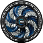 Ventilador de Mesa Arno X-Treme 7 40cm 7 Pás 3 Velocidade 150W VE70 - Preto - Imagem 2